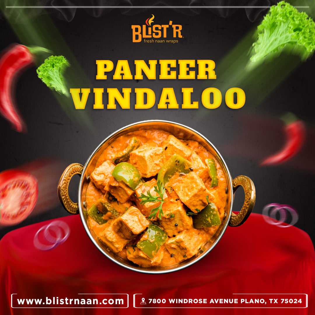 Try Delicious Paneer Vindaloo